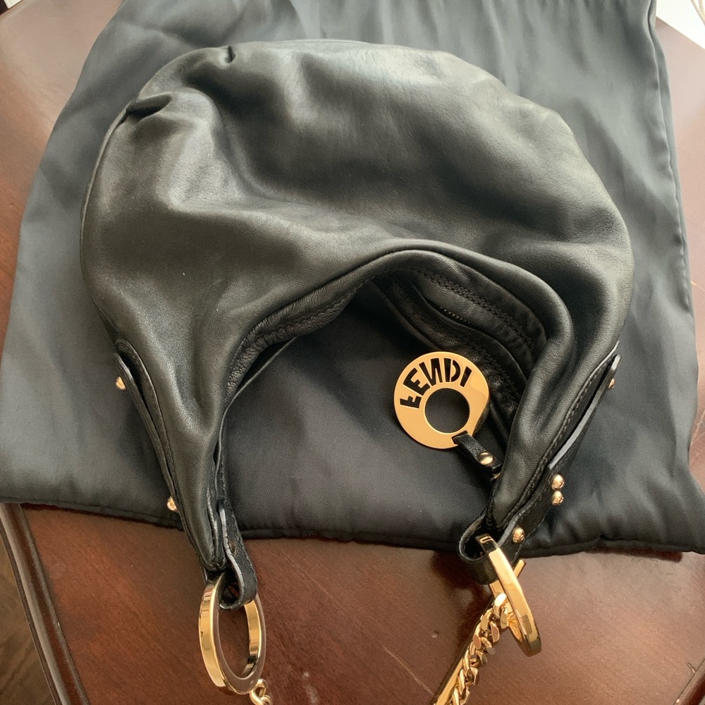 SOLD Fendi leather bag. - Picture 4 of 9